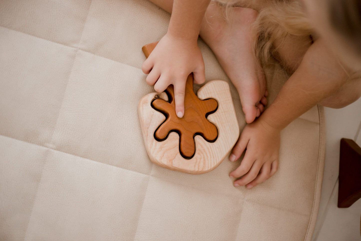Two Toned Wooden Trees | Set of 3