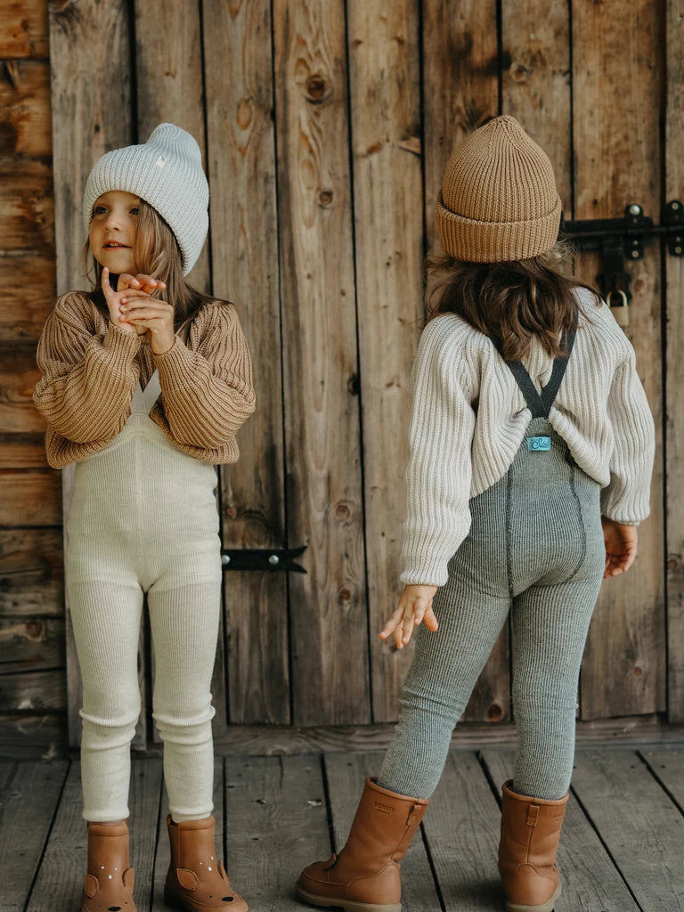 Wooly Tights | Footless - Granite Grey