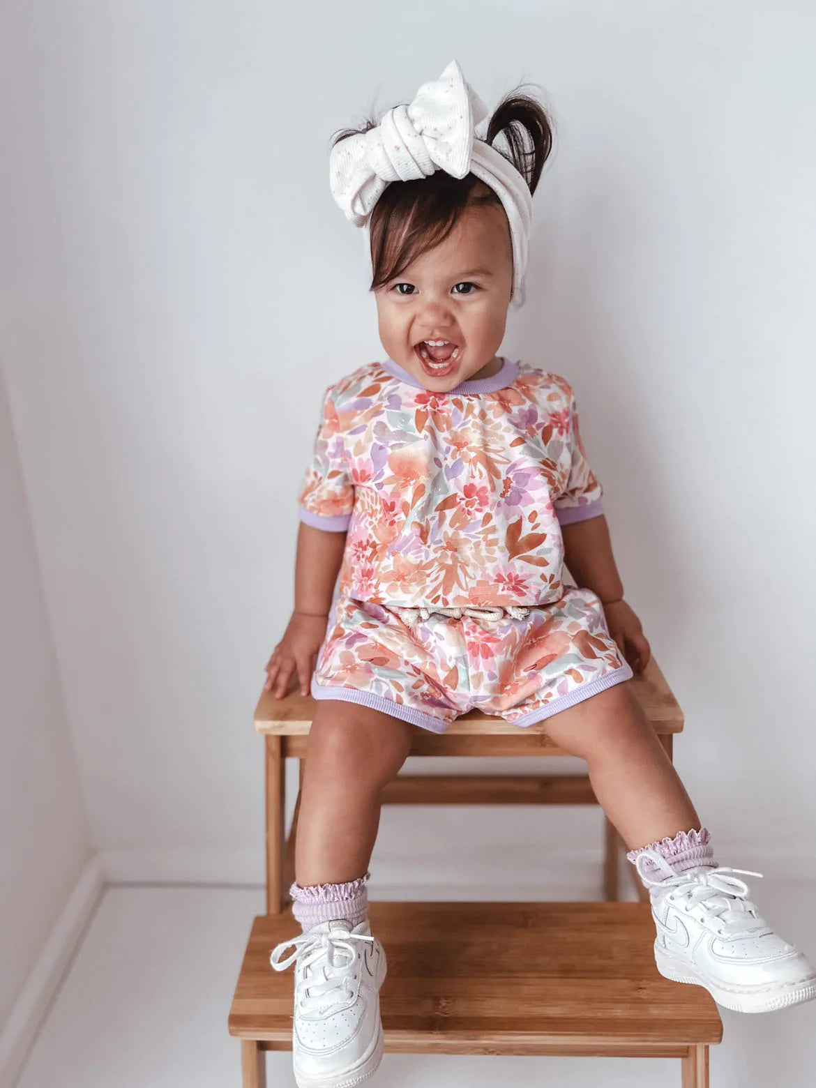 Speckled Rib Oversized Topknot - Sprinkles
