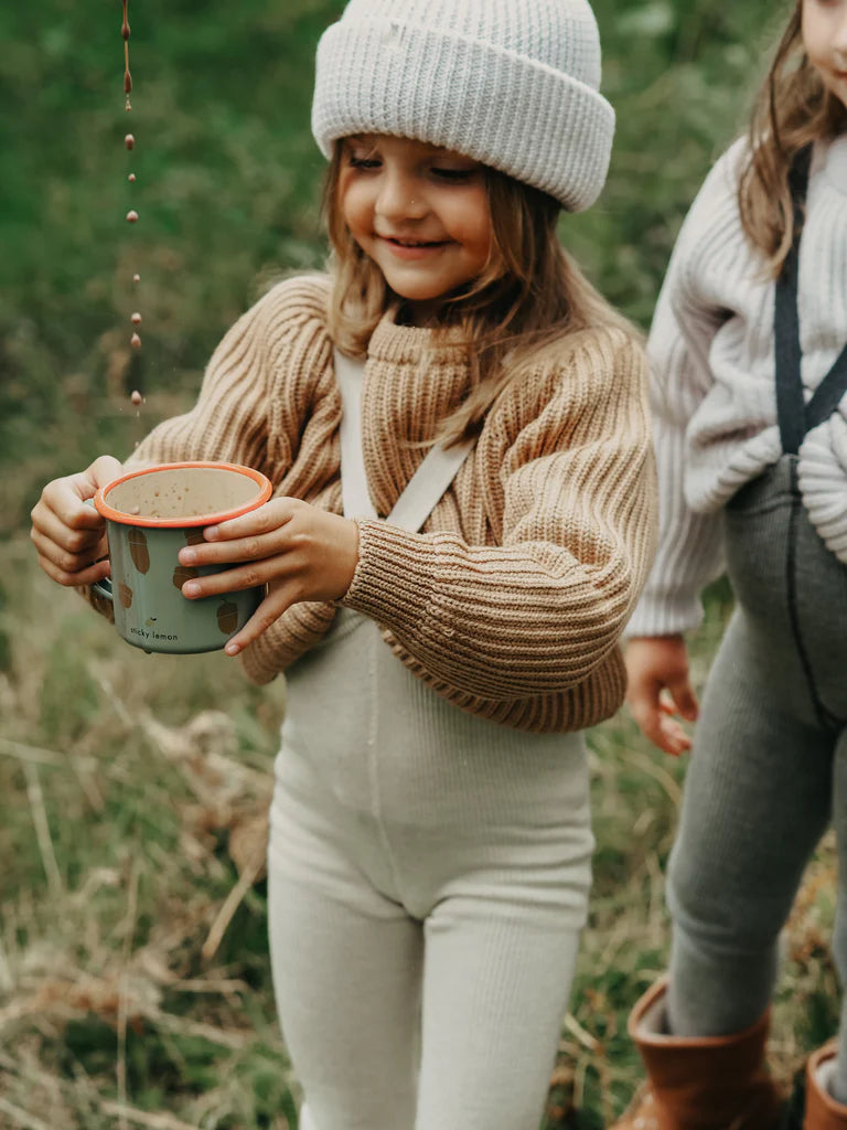 Wooly Tights | Footless - Cream Blend