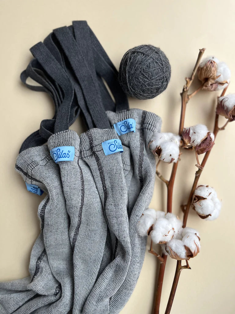 Wooly Tights | Footless - Granite Grey
