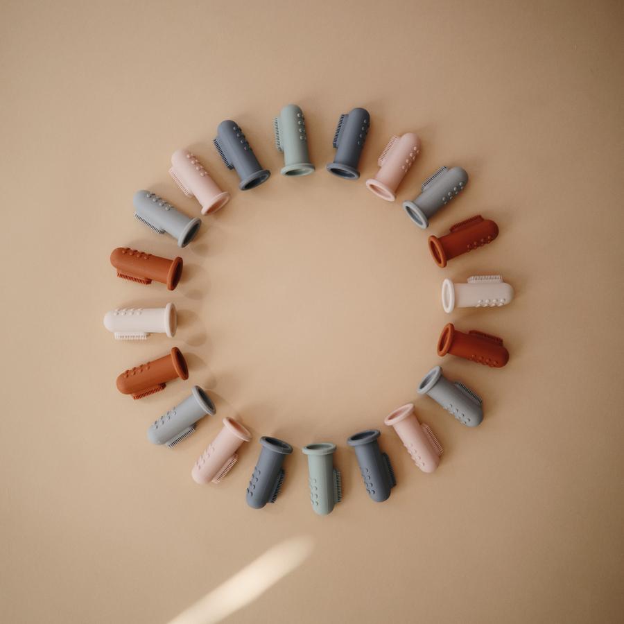Finger Toothbrush - Clay + Shifting Sand