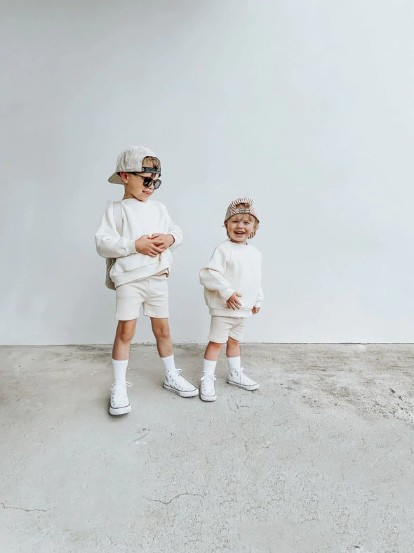 Fleece Pullover - Butter | SIZE 6-12M LEFT