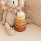 Silicone Round Stacking Tower Toy