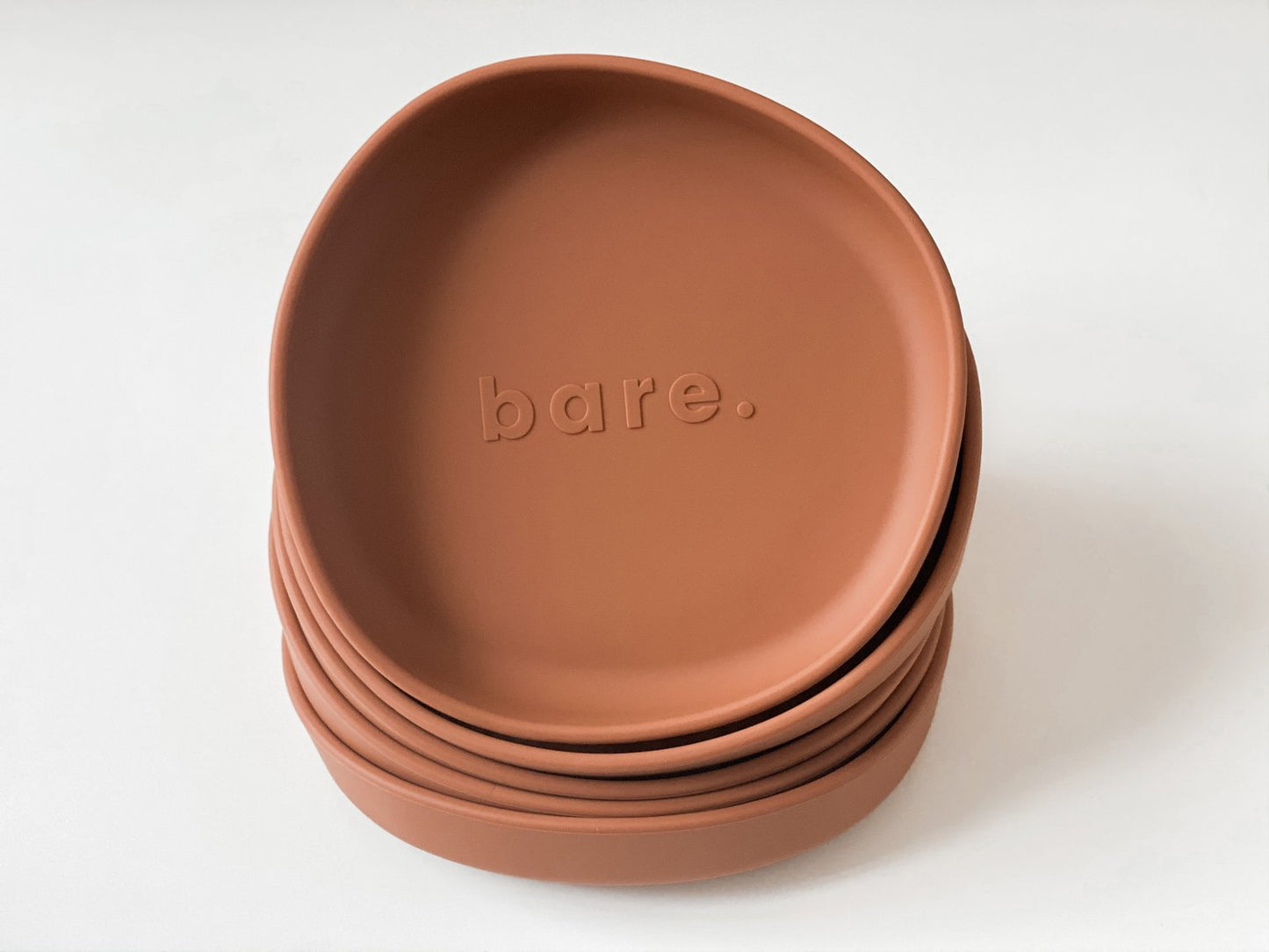 Irregular Suction Plate - Clay