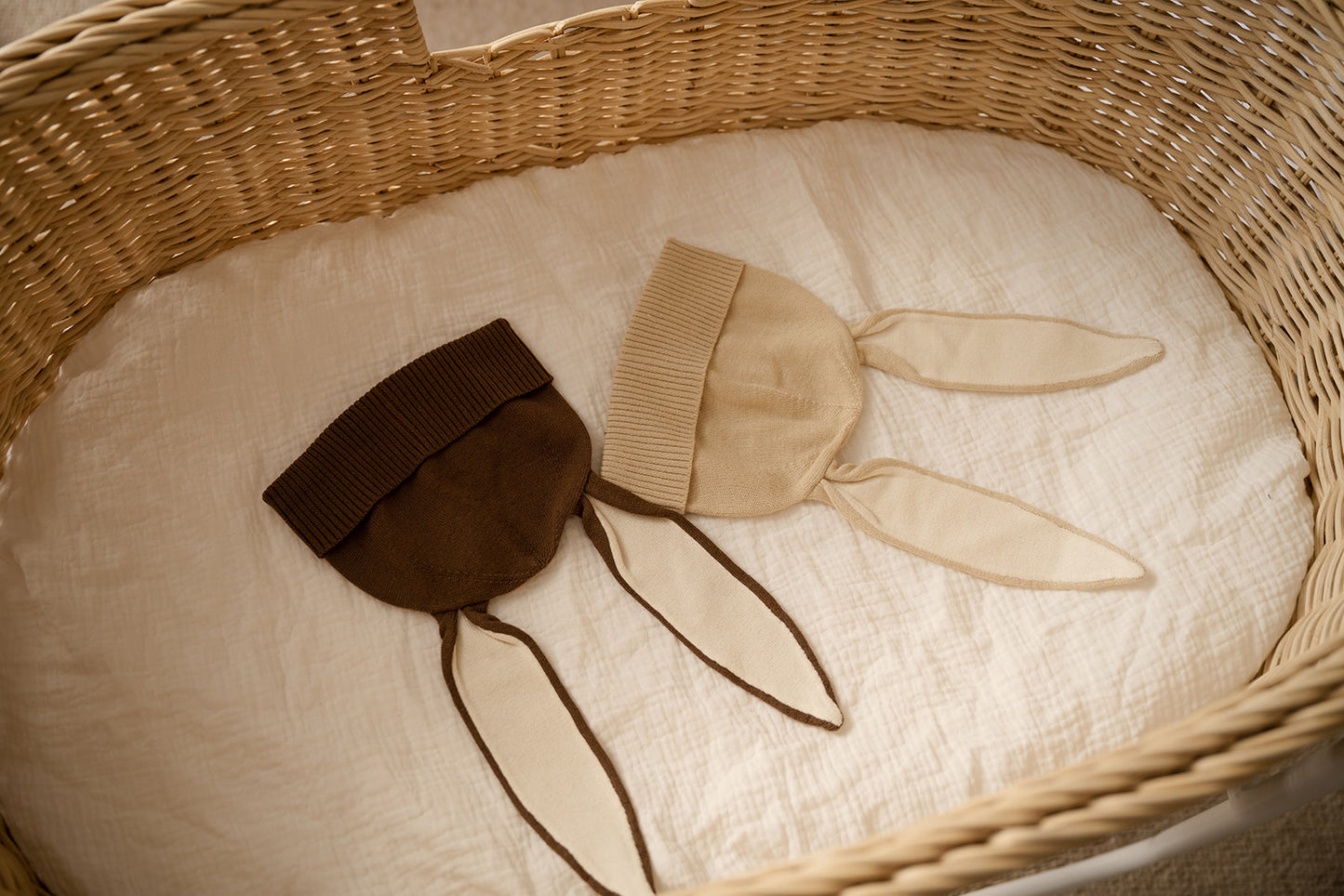 Bunny Beanie - Espresso
