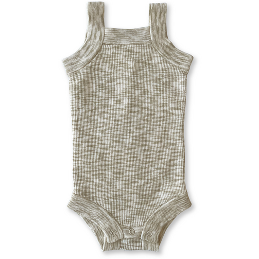 Knitted Singletsuit - Latte