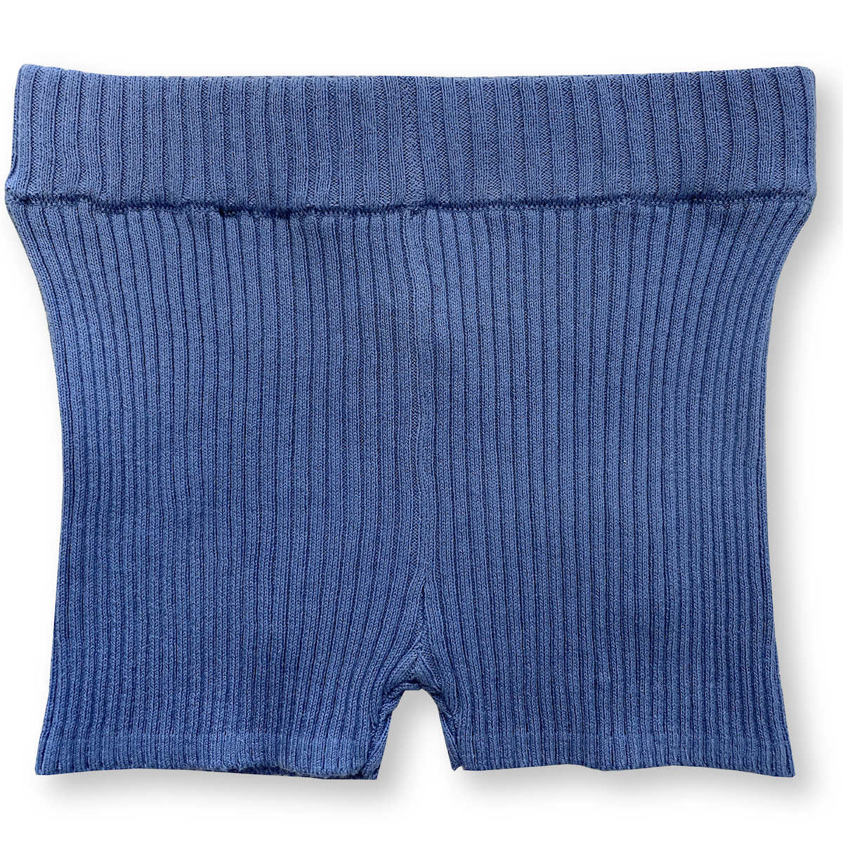 Ribbed Bike Short - Ocean