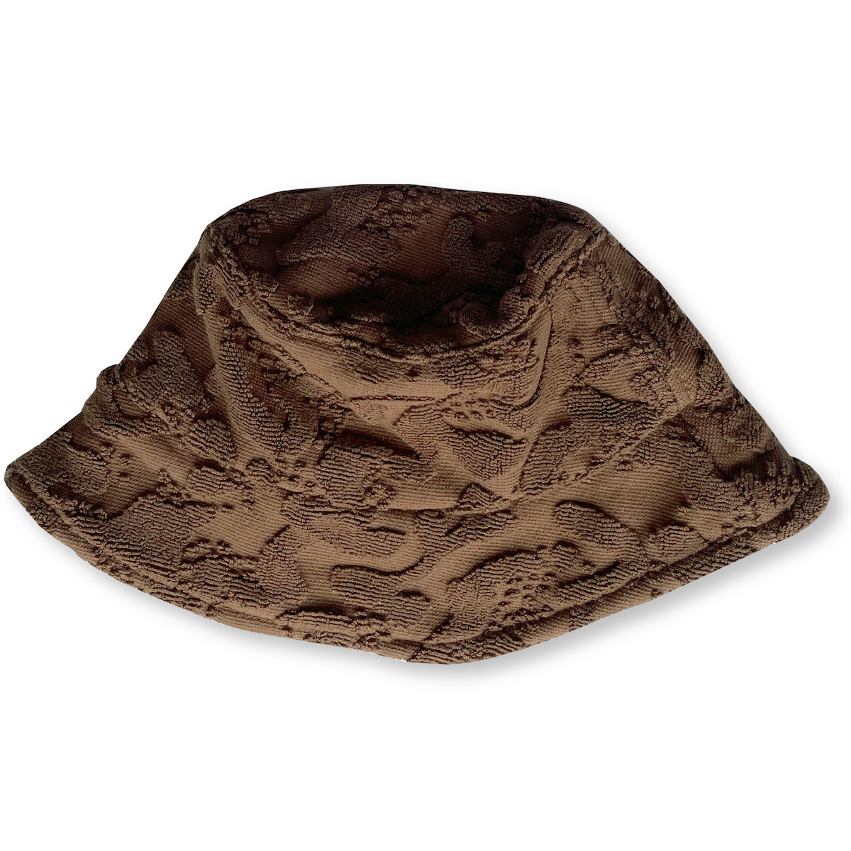 Splash Terry Bucket Hat - Chocolate