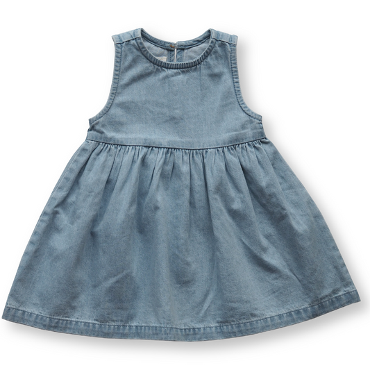 The Denim Dress | SIZE 6-12M LEFT