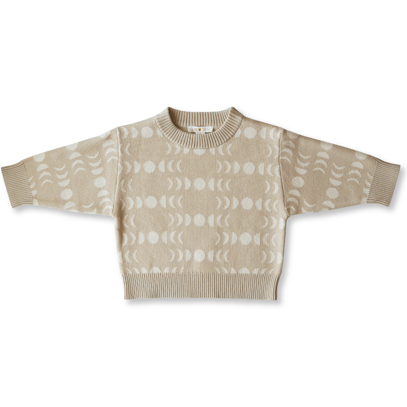 Lunar Pull Over - Natural | SIZE 0-3M LEFT