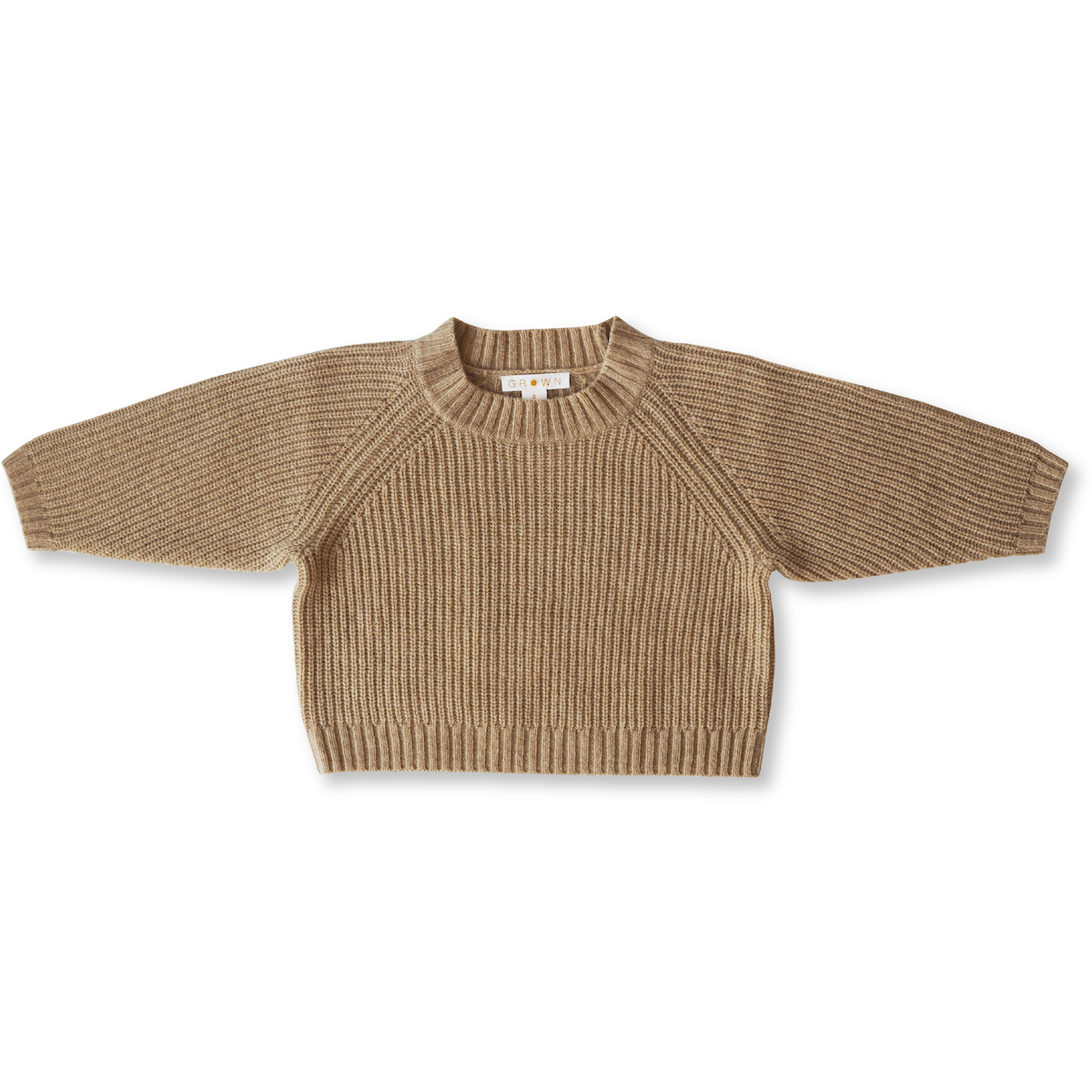 Raglan Merino Pull Over - Dune
