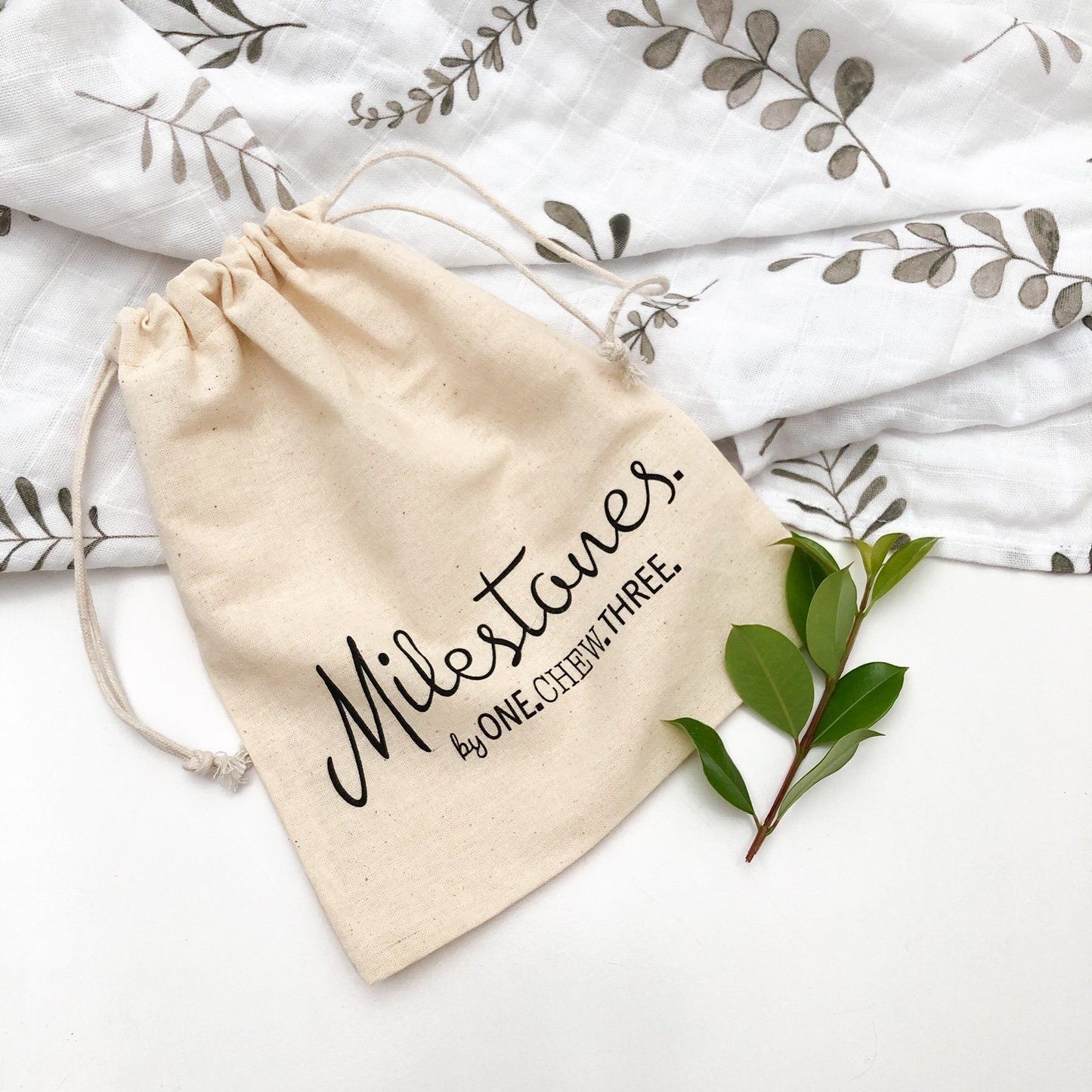 Baby Milestone Plaques - Vintage Floral