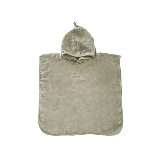 Kids Poncho Hooded Towel - Sage