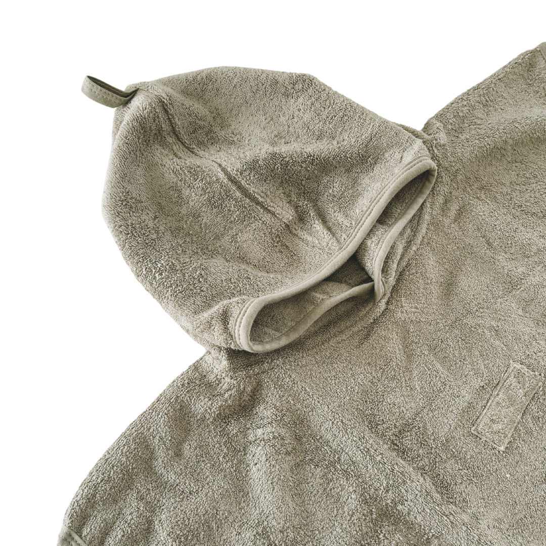 Kids Poncho Hooded Towel - Sage