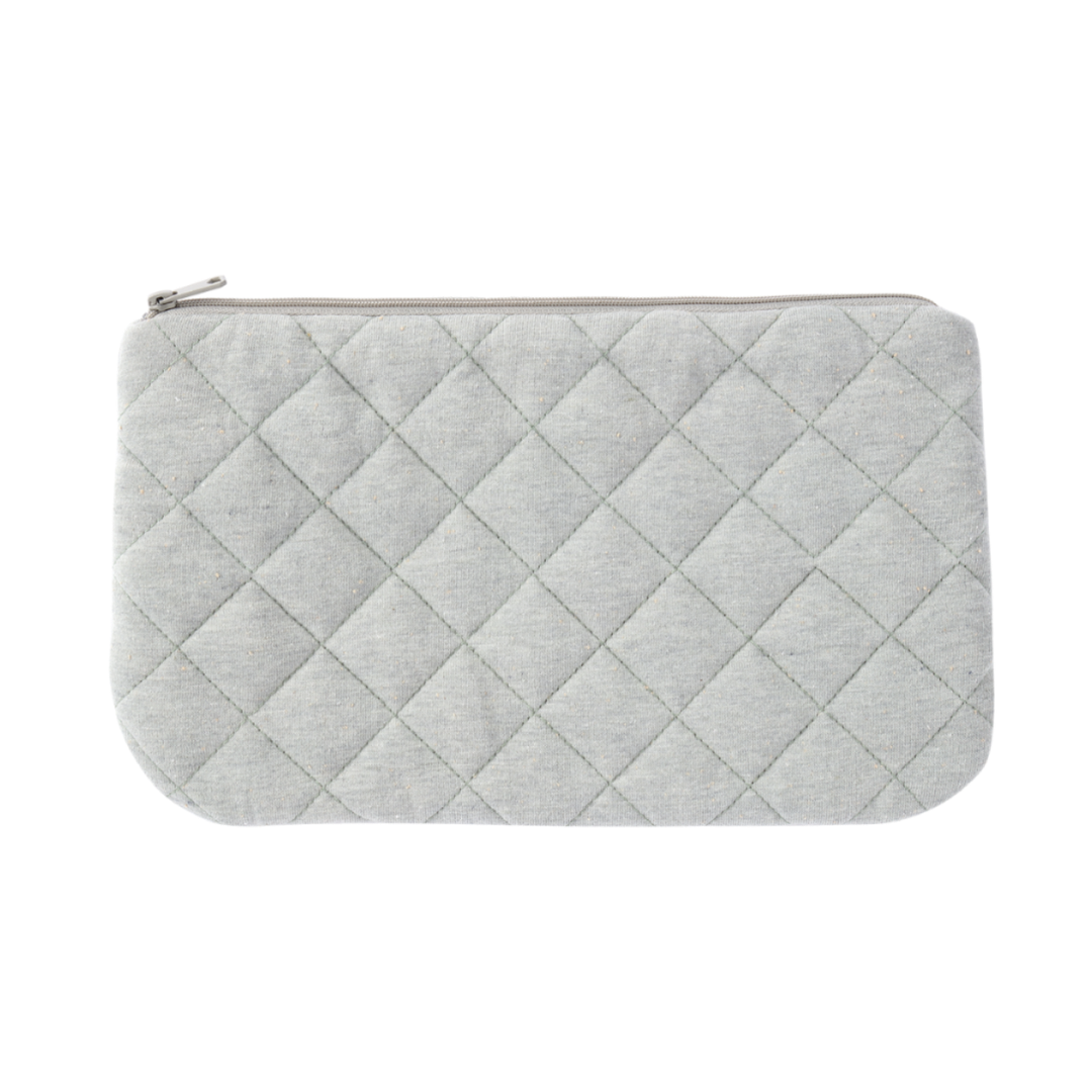 Mama Quilted Zip Pouch - Dew Speckled