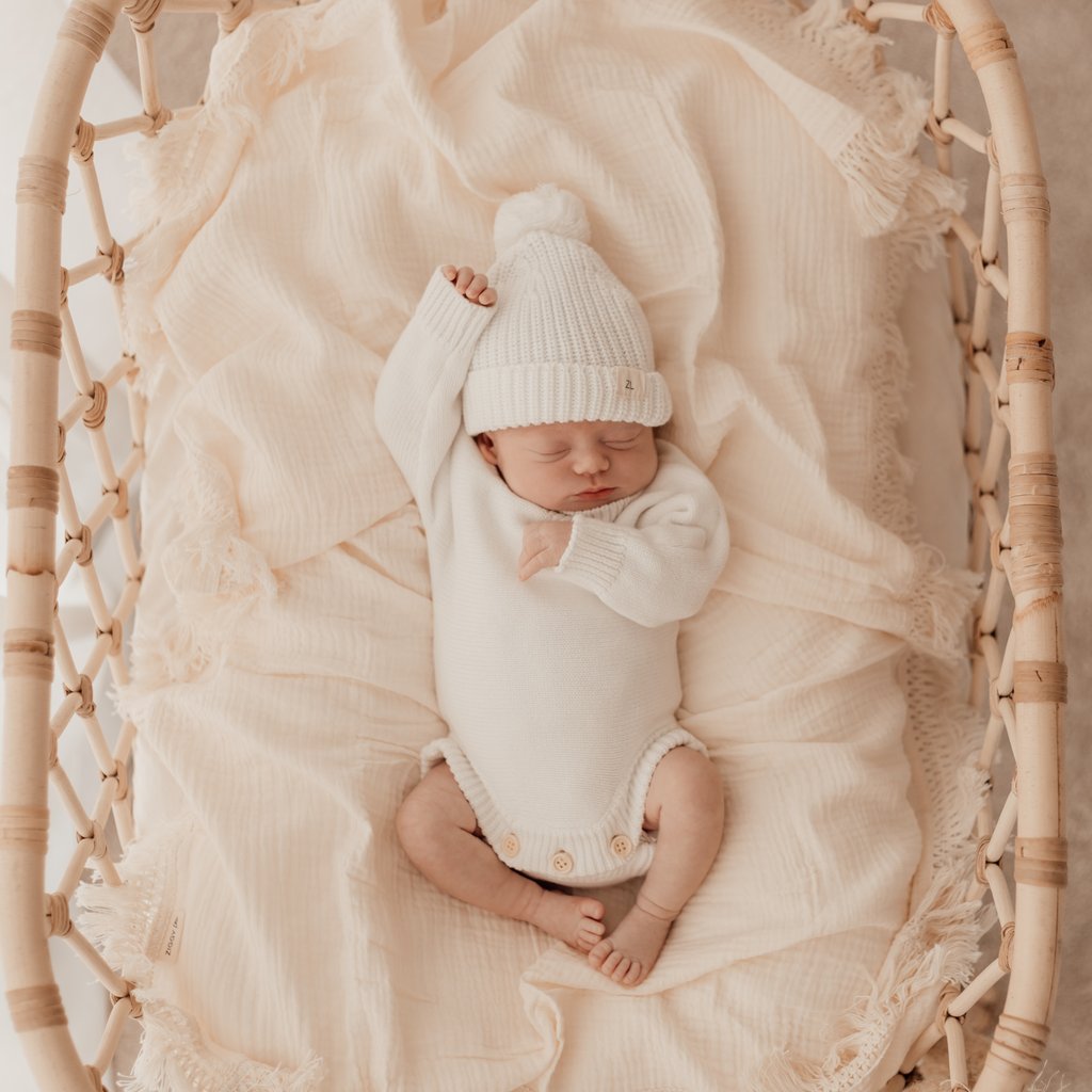 Heirloom Romper - Milk