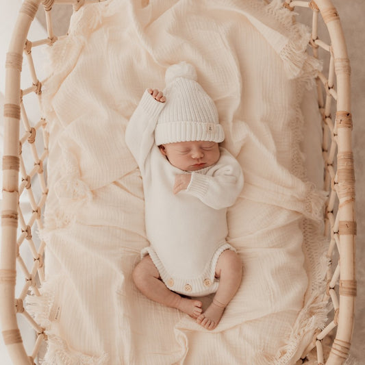 Heirloom Romper - Milk