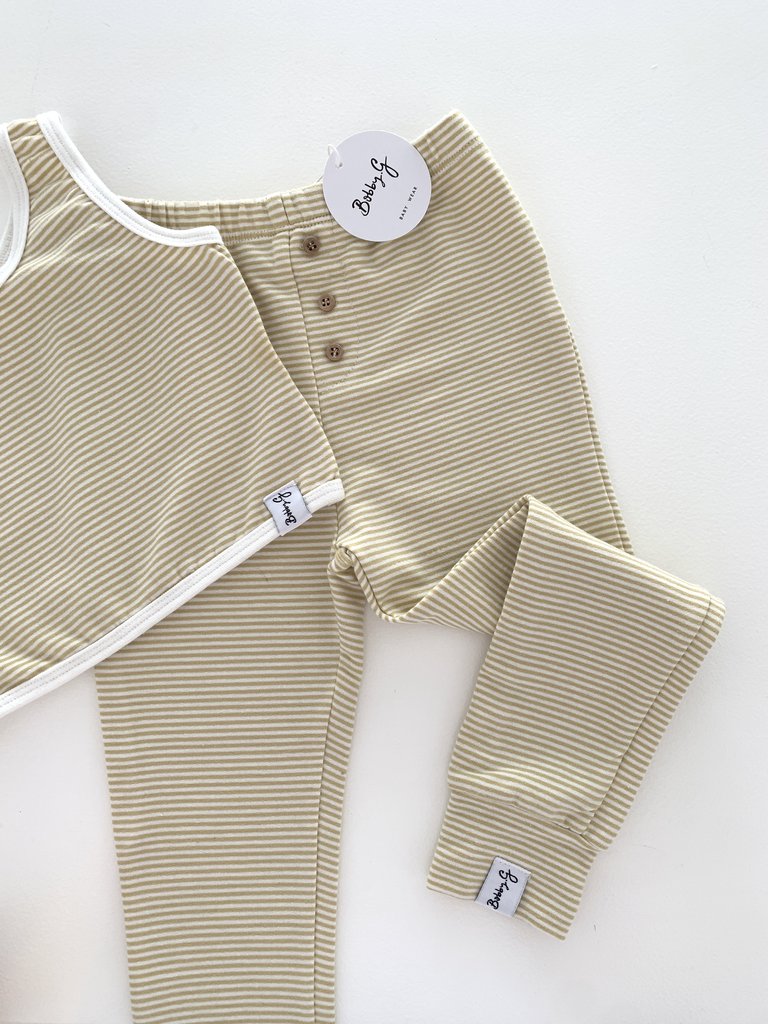 Leggings - Stripey Lemon-Ade