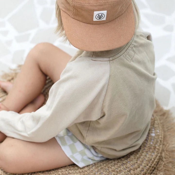 Corduroy Hat - Tan