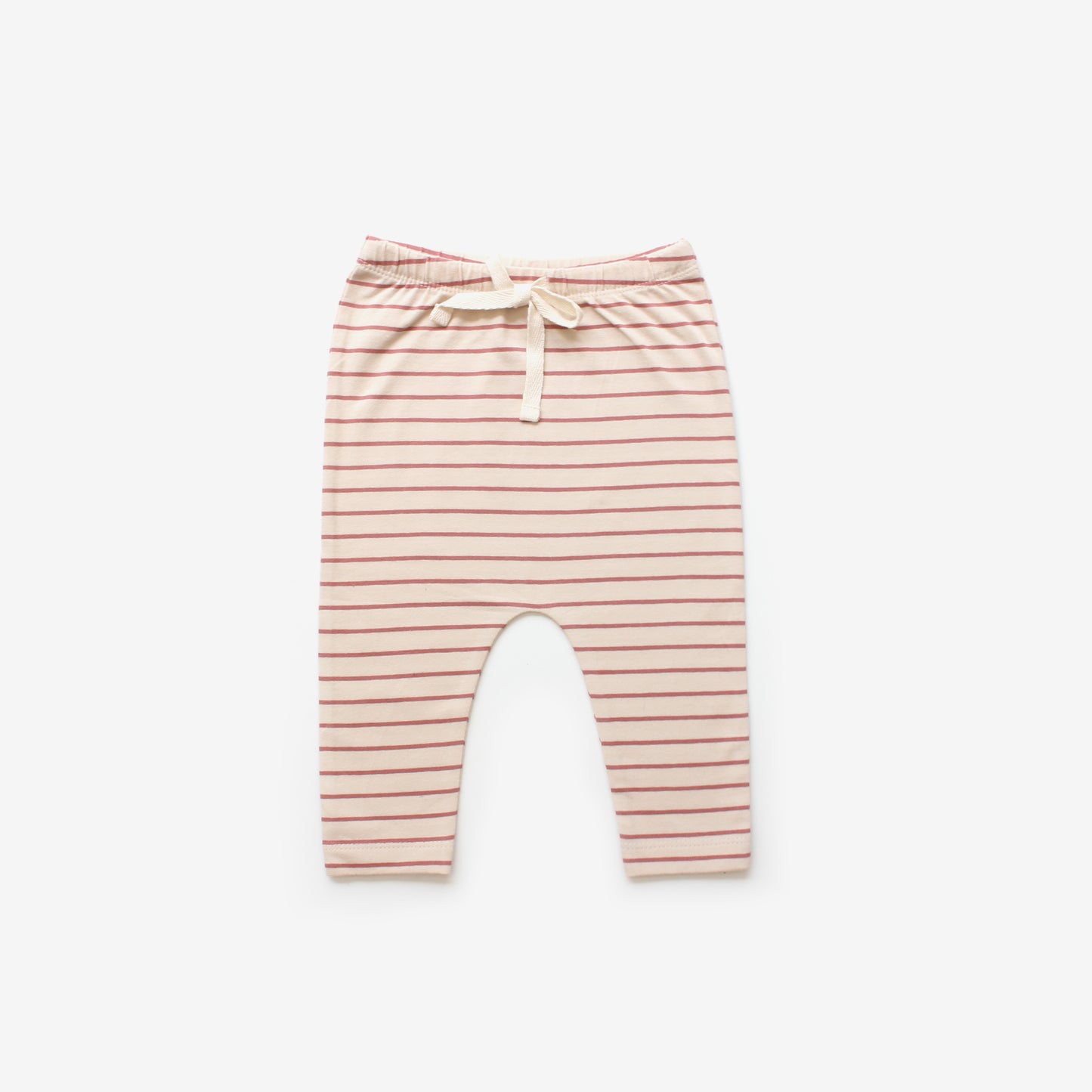 Roll-Up Simple Pants - Cedar Stripe