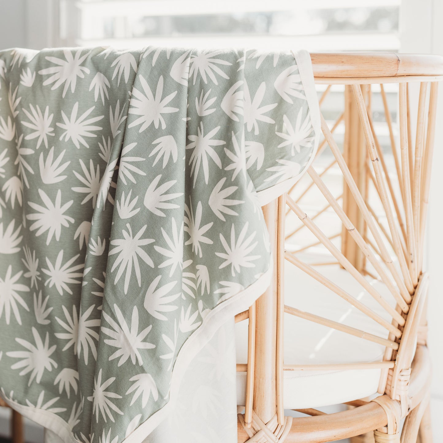 Organic Cotton Baby Wrap - Fern