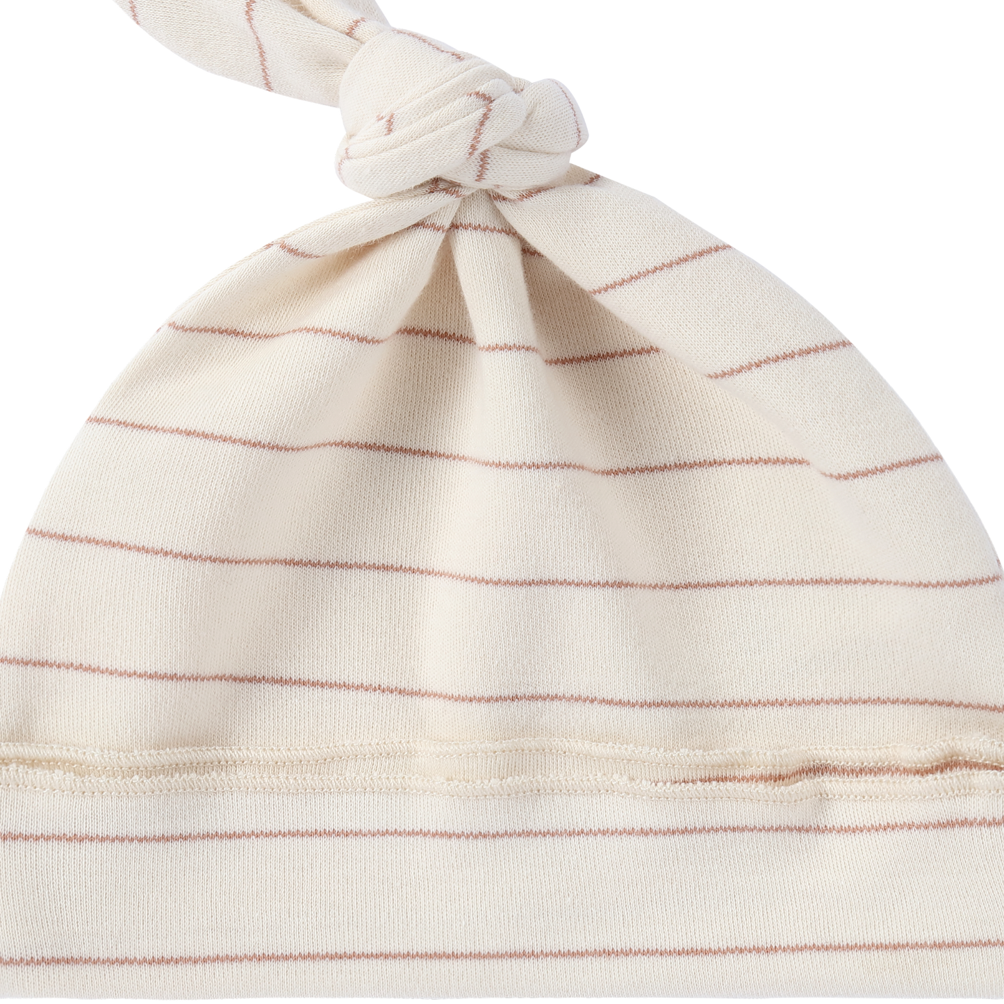 Organic Knotted Hat - Coco Stripes