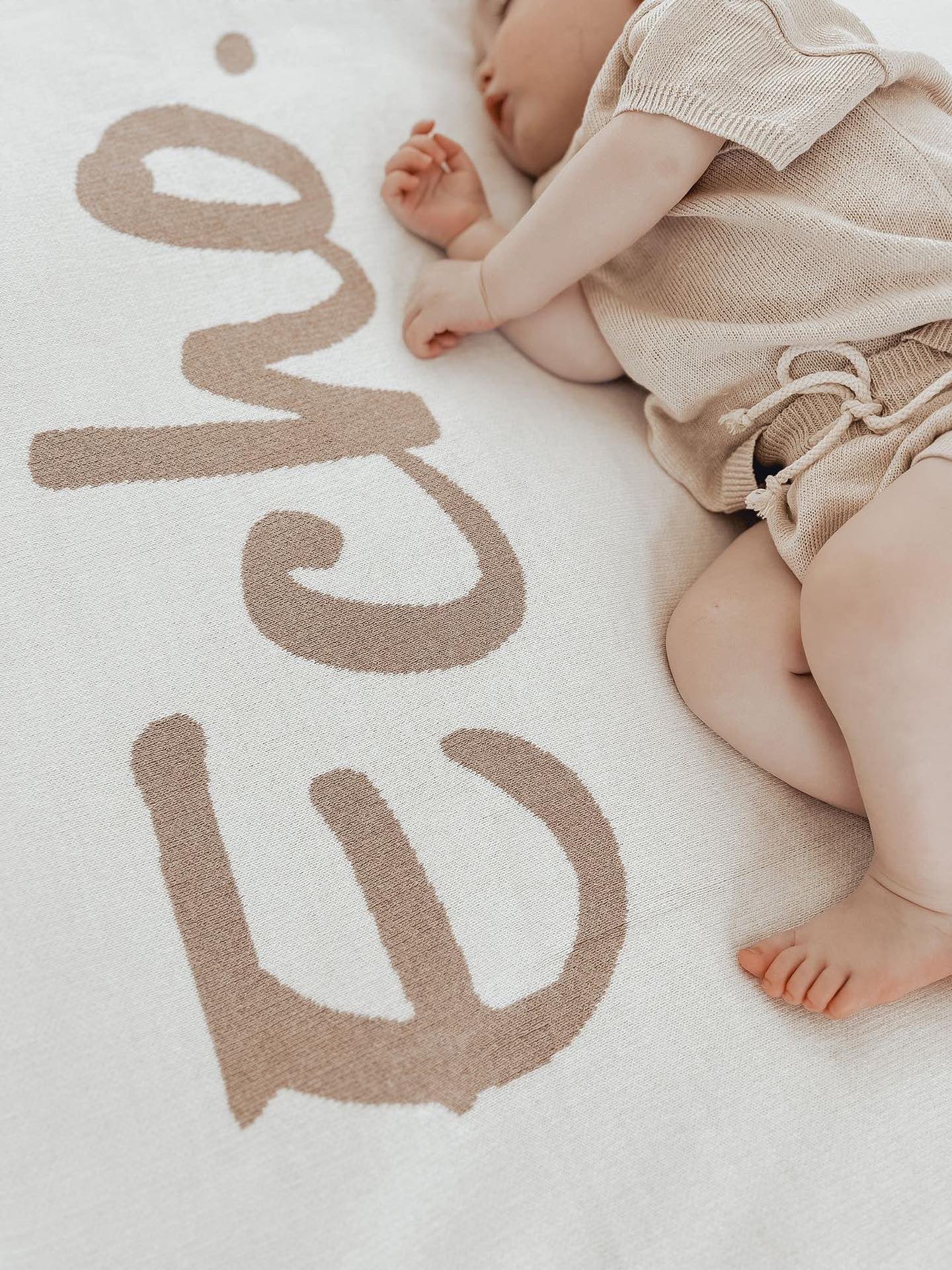 Linen Knit Shorts - Linen | SIZE 0-3M LEFT