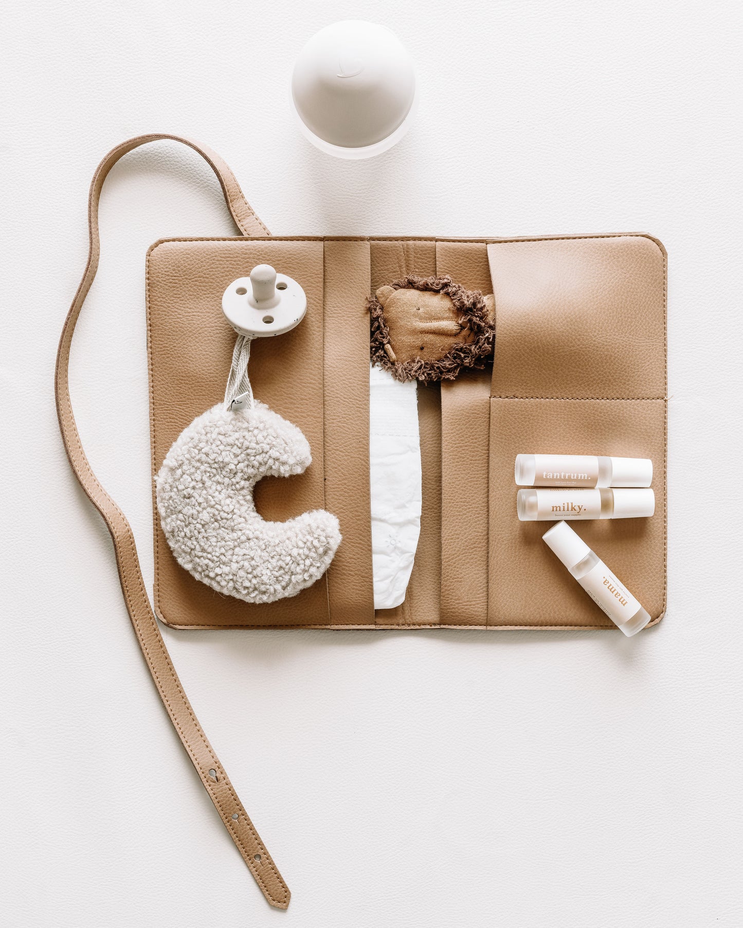 Nappy Wallet - Tan