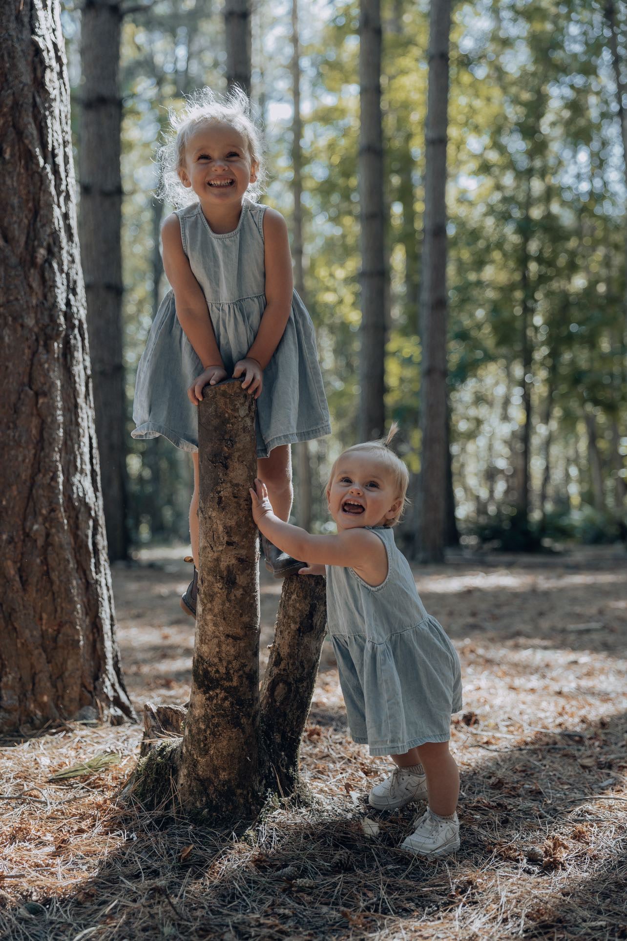 The Denim Dress | SIZE 6-12M LEFT