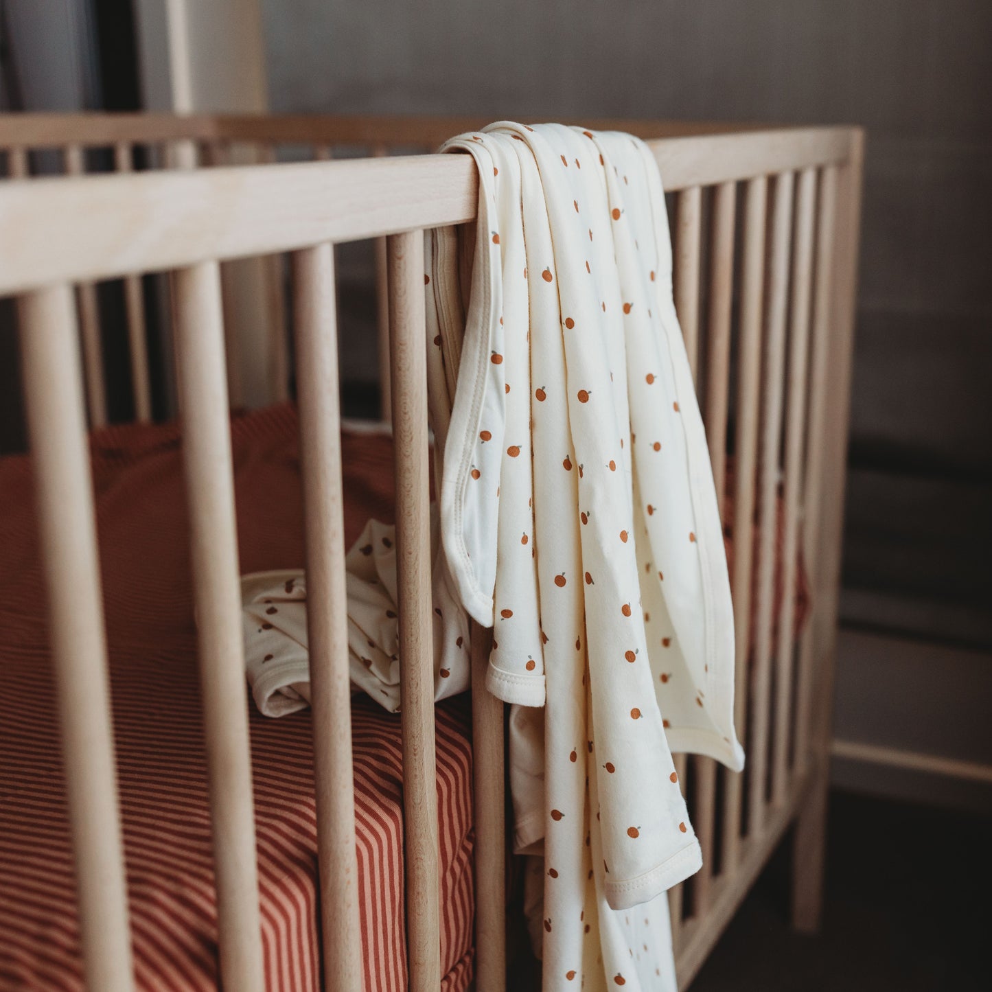 Organic Cotton Baby Wrap - Little Persimmon