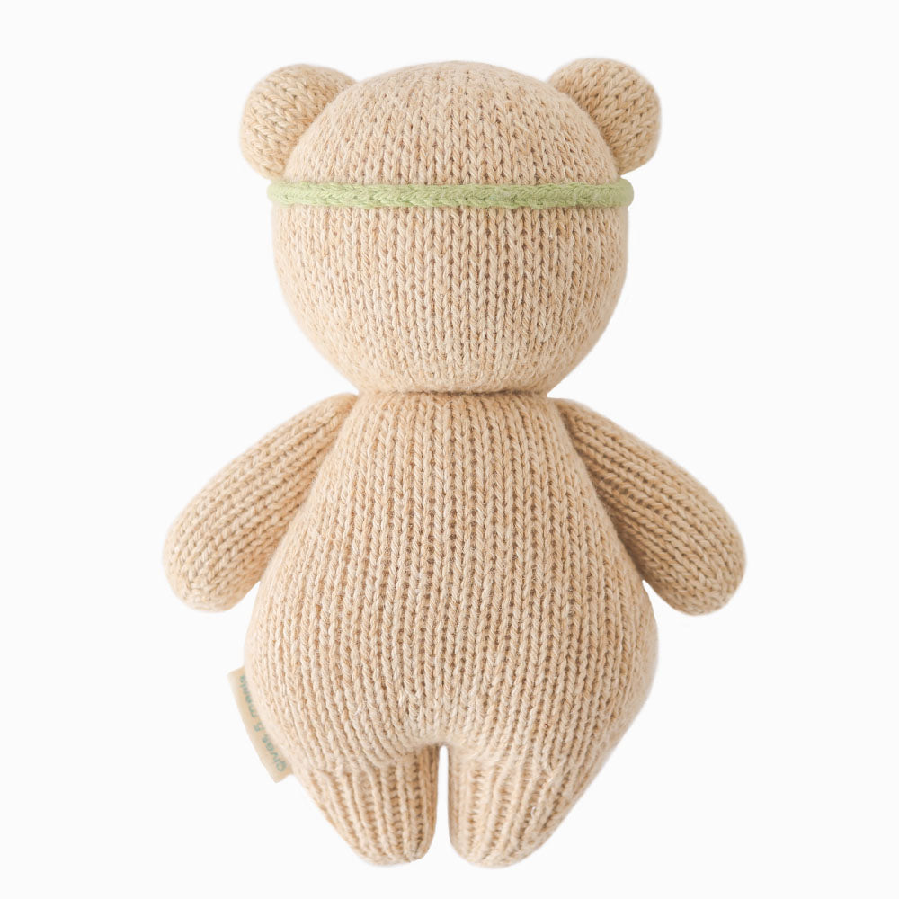 Baby Honey Bear - Ivory Floral