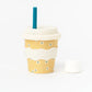 Babyccino Cup 4oz - Yellow Daisy