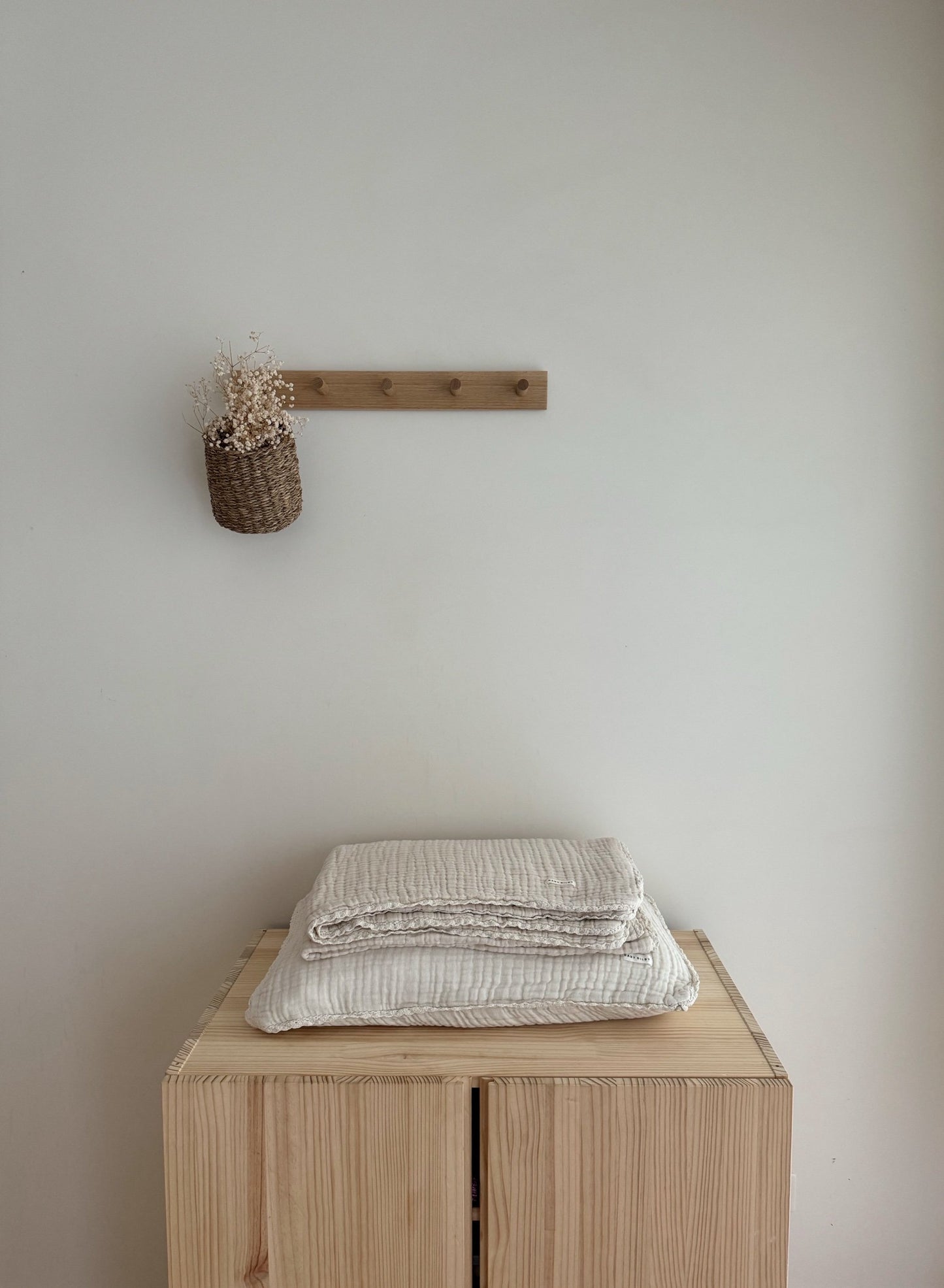 Organic Cotton Gauze Blanket - Tofu