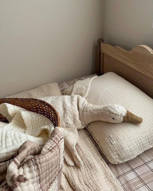 Organic Cotton Gauze Pillowcase - Tofu