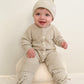 Classic Knit Romper - Moss
