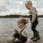 Granny Teddy Tights | Footless - Seaweed Brown