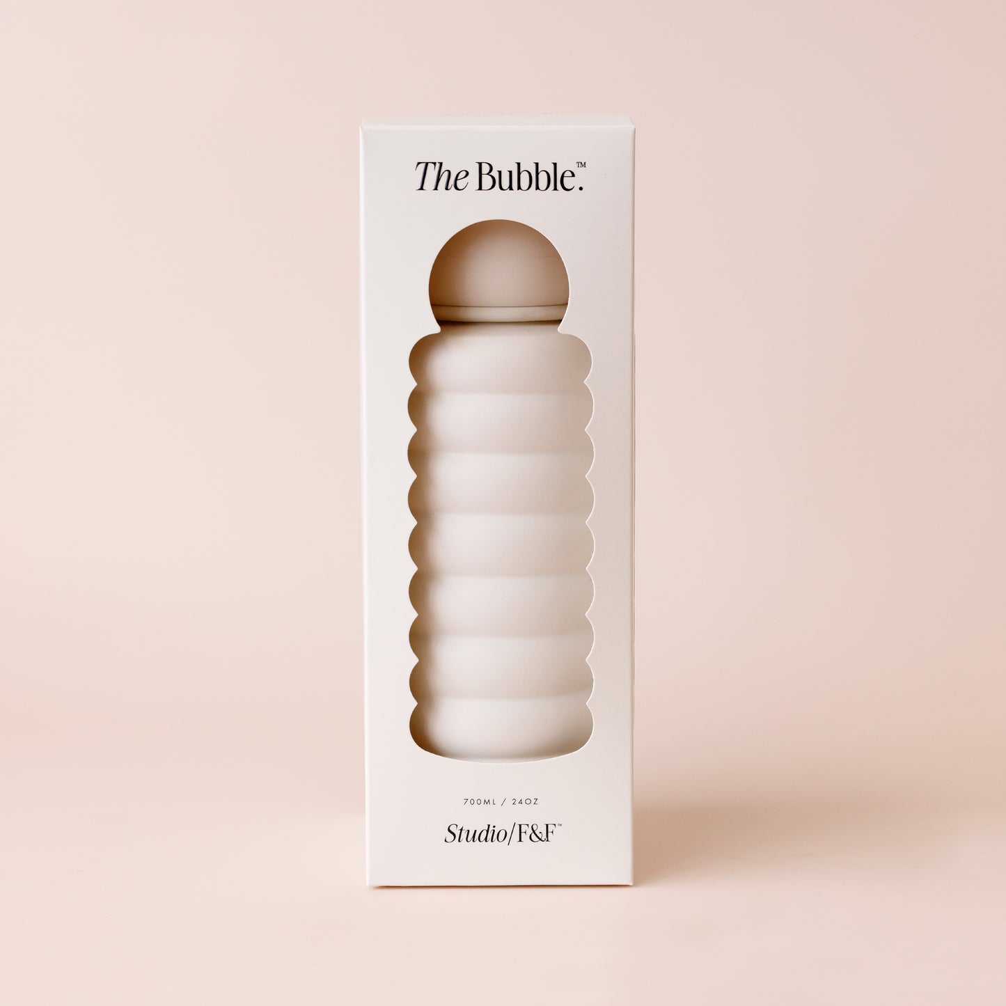 The Bubble Reusable Water Bottle - Vanilla