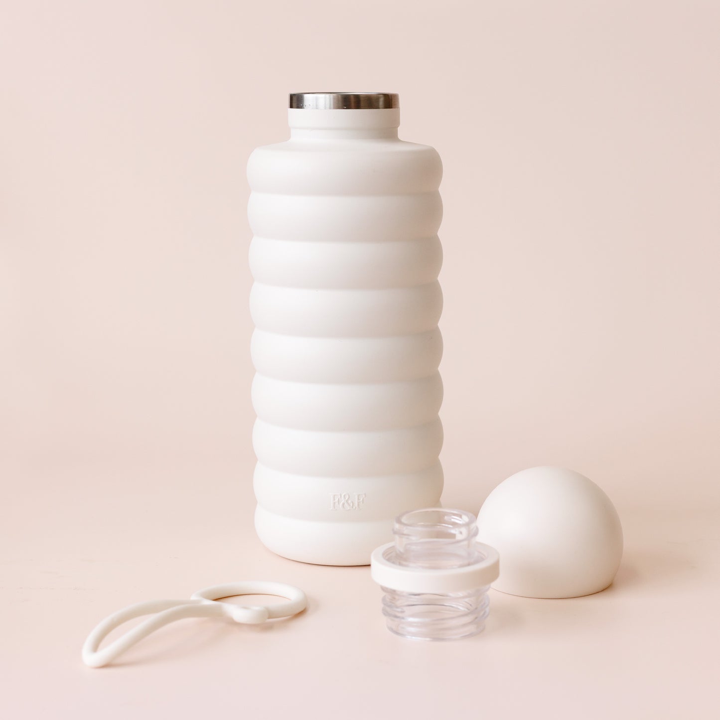 The Bubble Reusable Water Bottle - Vanilla