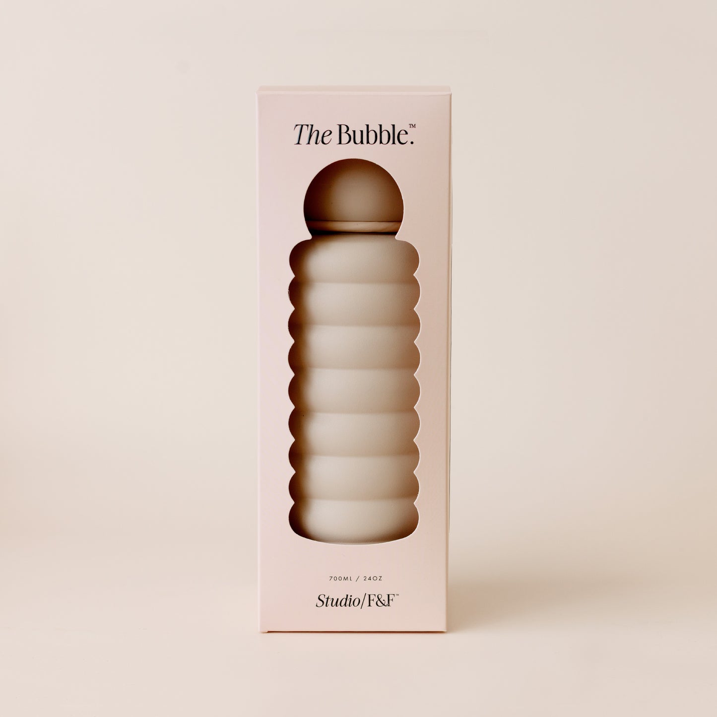 The Bubble Reusable Water Bottle - Latte