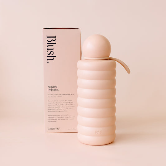 The Bubble Reusable Water Bottle - Blush