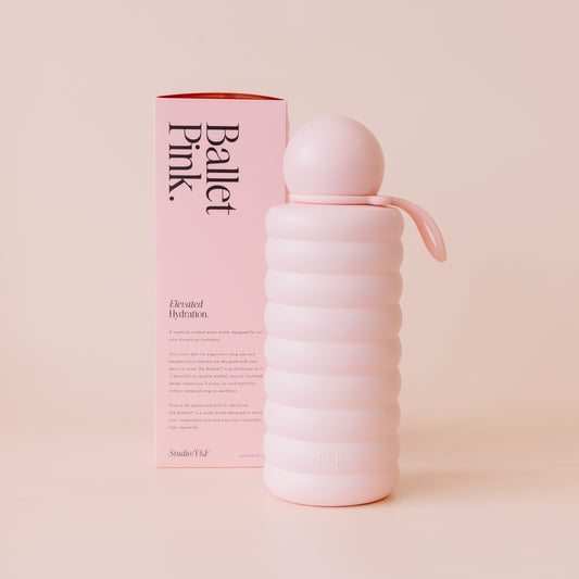 The Bubble Reusable Water Bottle - Ballet Pink