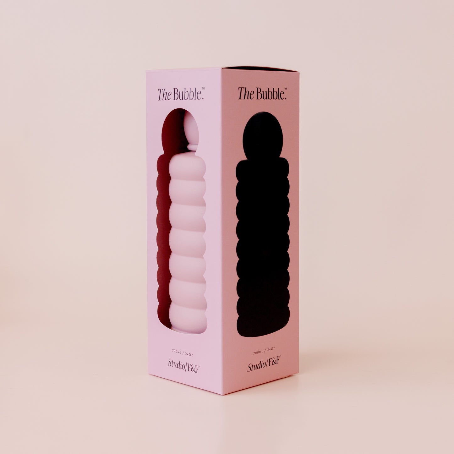 The Bubble Reusable Water Bottle - Dusty Rose