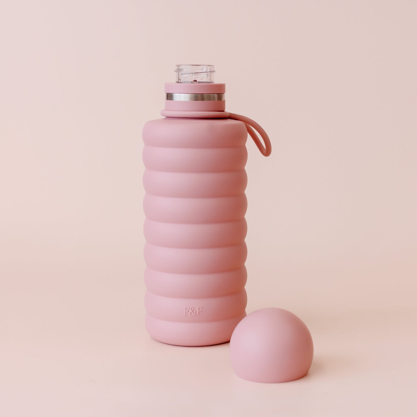 The Bubble Reusable Water Bottle - Dusty Rose