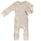 Ribbed Onesie - Cream