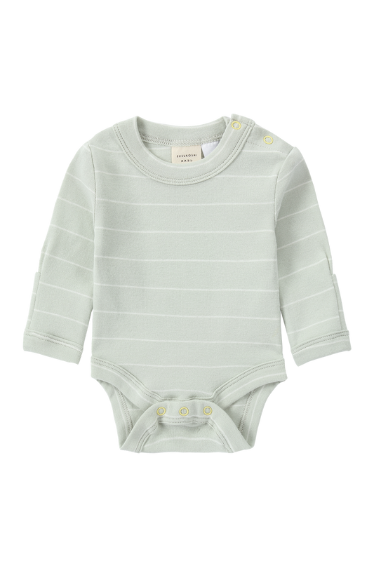 Organic L/S Classic Bodysuit - Blue Sky