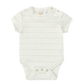 Organic S/S Classic Bodysuit - White Sky
