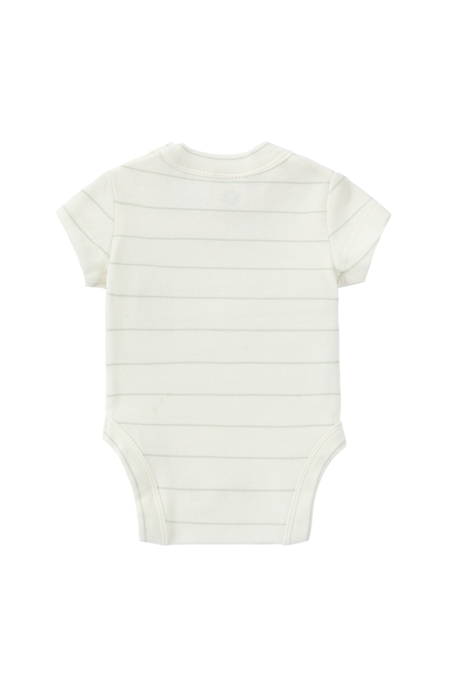 Organic S/S Classic Bodysuit - White Sky