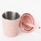 Mini Smoothie Cup 200ml - Pink Daisy