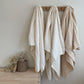 Organic Cotton Gauze Blanket | Lace Edge - Petal
